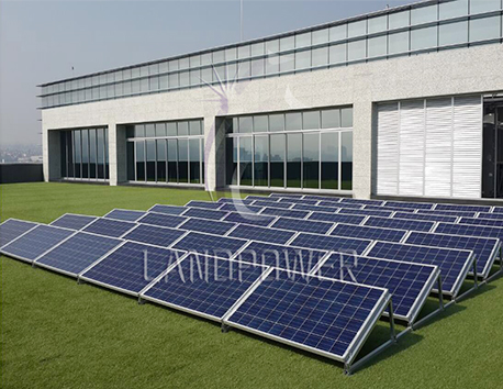 Montagem solar com lastro Landpower 13 kw
