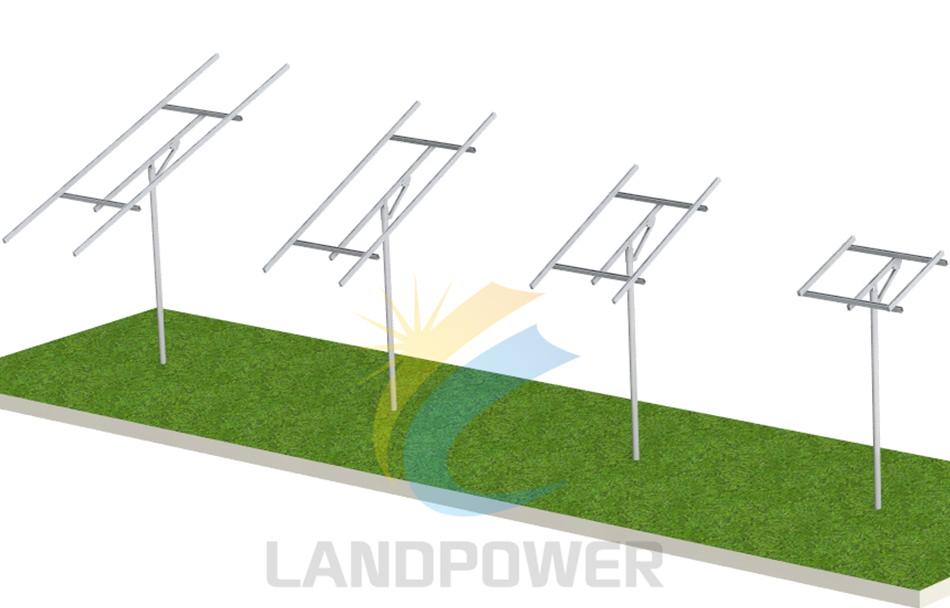 adjustable solar pole mount