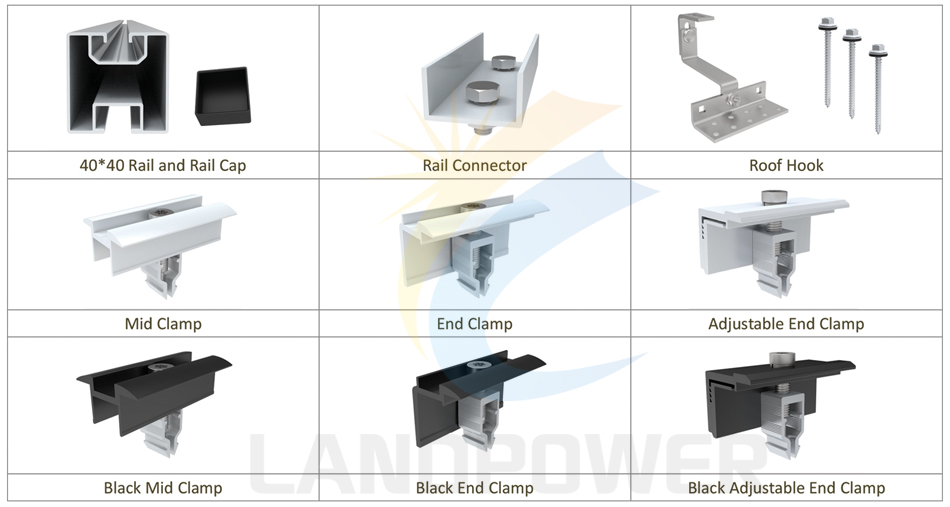 wasi solar mounting compoents