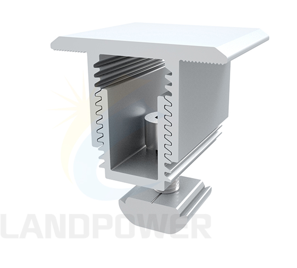 adjustable solar panel inter clamp