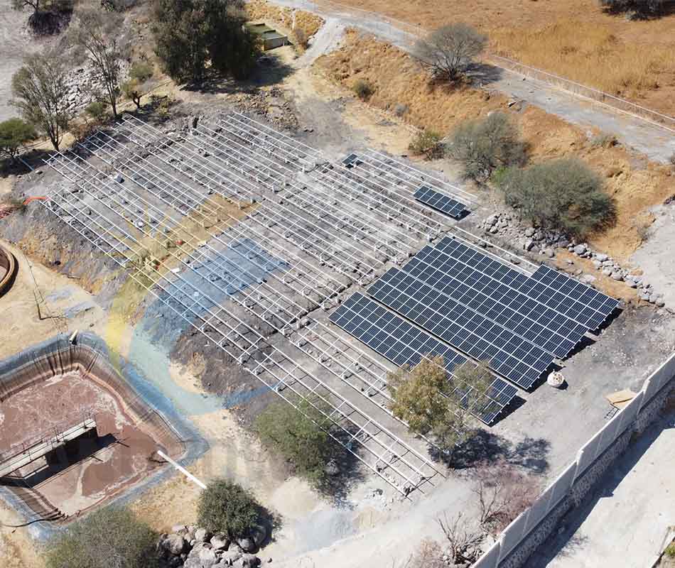 solar ground mount factory