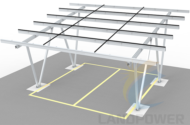 waterproof solar carport structure